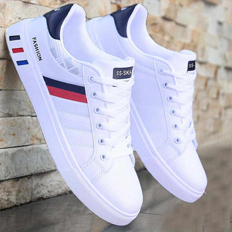 Men Formal Wear Top - Men's Low-Top Skateboarding Sneakers - Breathable