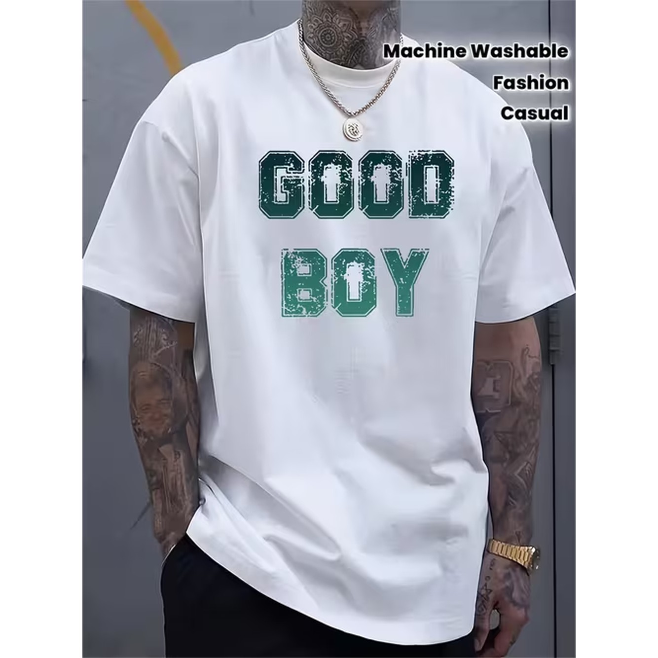 Men Formal Wear Top - item picture mens pattern t shirt