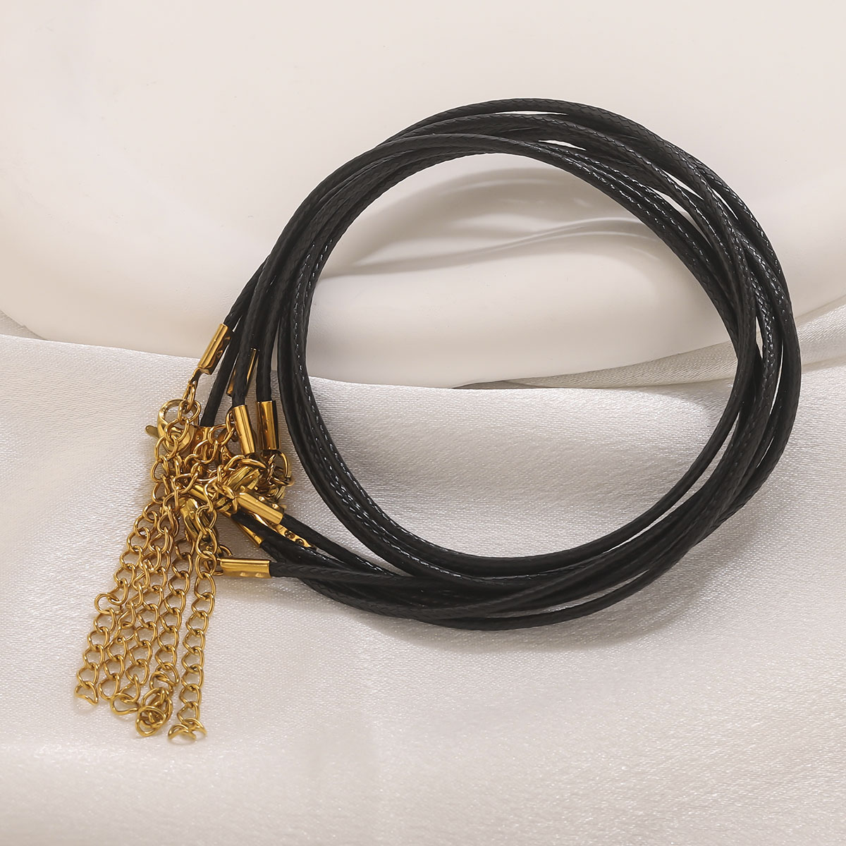 5pcs Leather Cord Necklace Wit - Patent Leather Oxford 评论和价格