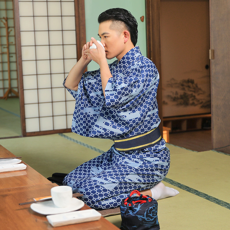 Summer Japanese Ethnic Clothin - Traditional Japanese Men'S Formal Wear 评论和价格
