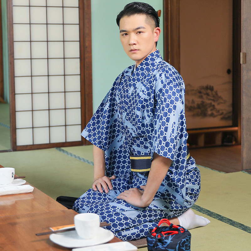 Summer Japanese Ethnic Clothin - Traditional Japanese Men'S Formal Wear 评论和价格