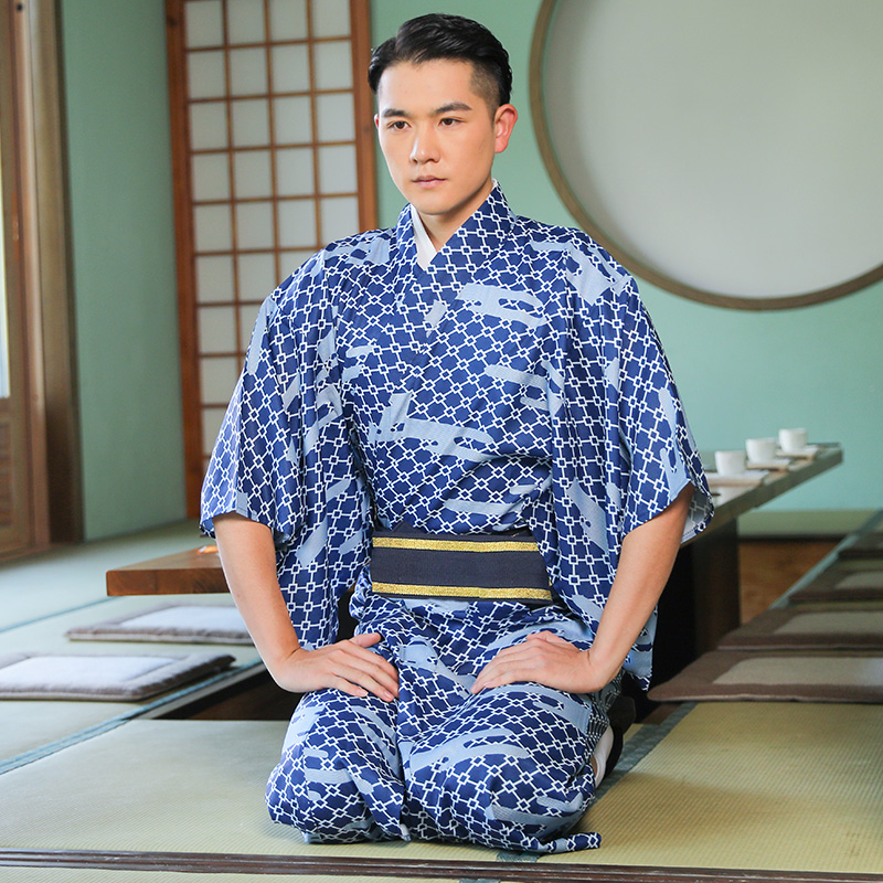 Summer Japanese Ethnic Clothin - Traditional Japanese Men'S Formal Wear 评论和价格