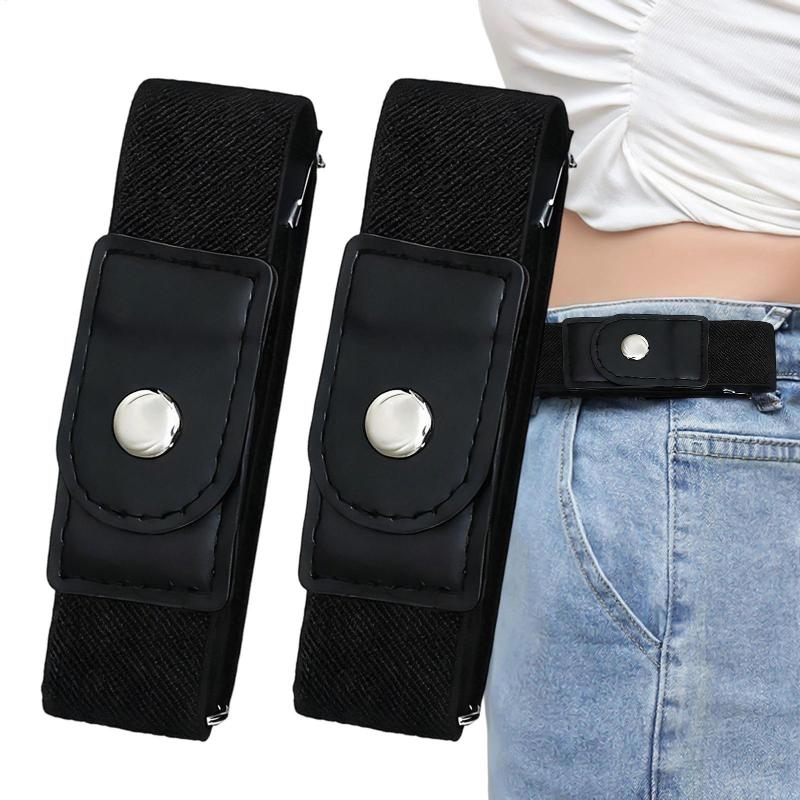 Elastic No Buckle Belt Adjusta - Men Formal Wear With Jeans 评论和价格