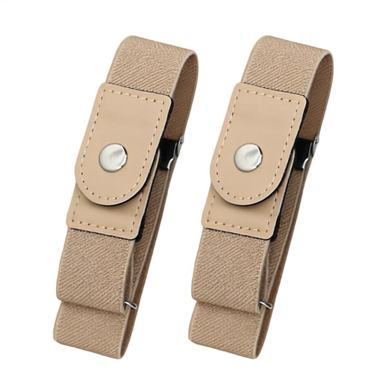Elastic No Buckle Belt Adjusta - Men Formal Wear With Jeans 评论和价格