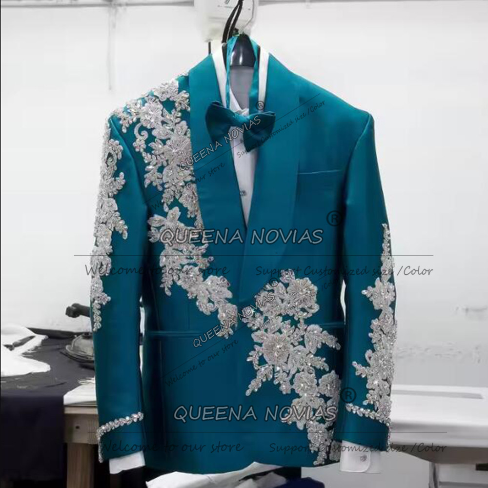 Exclusive Groom Wedding Suits  - Formal Wear Jersey For Men 评论和价格