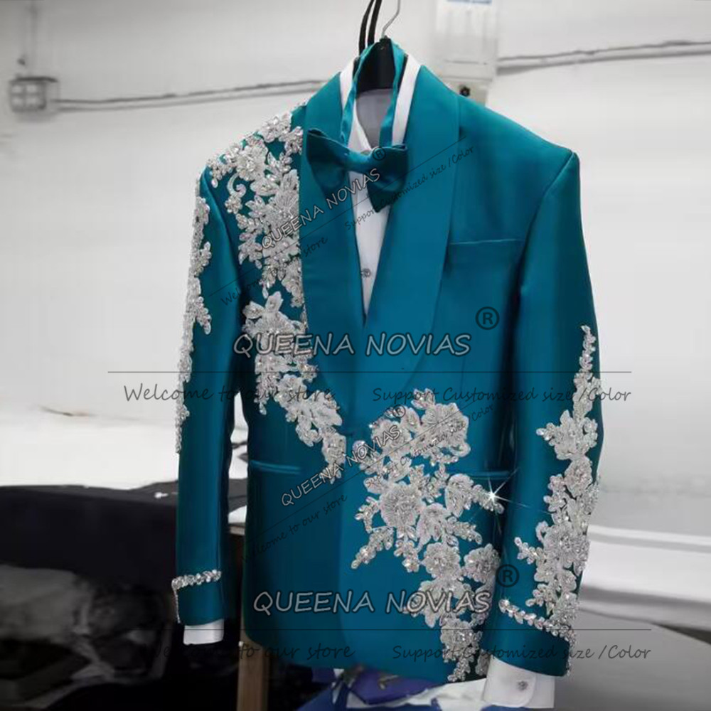 Exclusive Groom Wedding Suits  - Formal Wear Jersey For Men 评论和价格