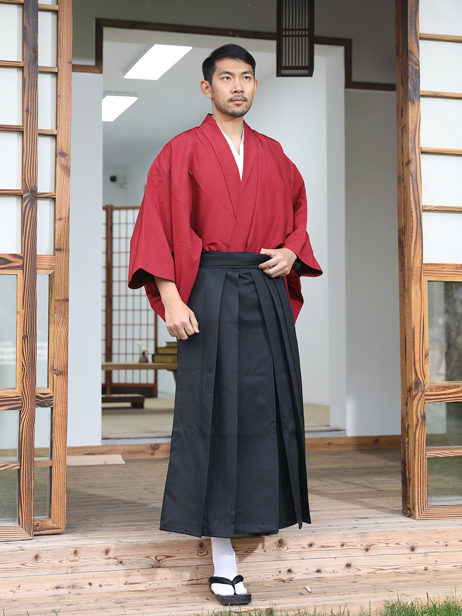 Men's Japanese Traditional Kim - Traditional Japanese Men'S Formal Wear 评论和价格