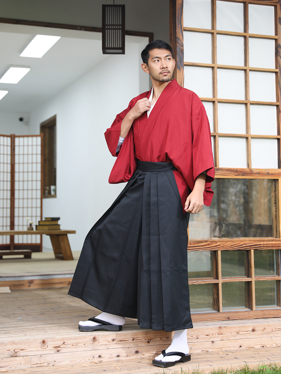Men's Japanese Traditional Kim - Traditional Japanese Men'S Formal Wear 评论和价格