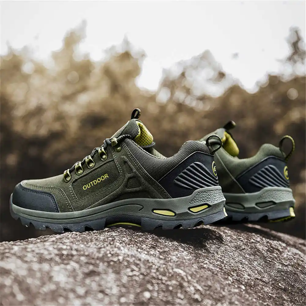 Non-slip Lace Up Hiking Tennis - Men Formal Wear All Black 评论和价格