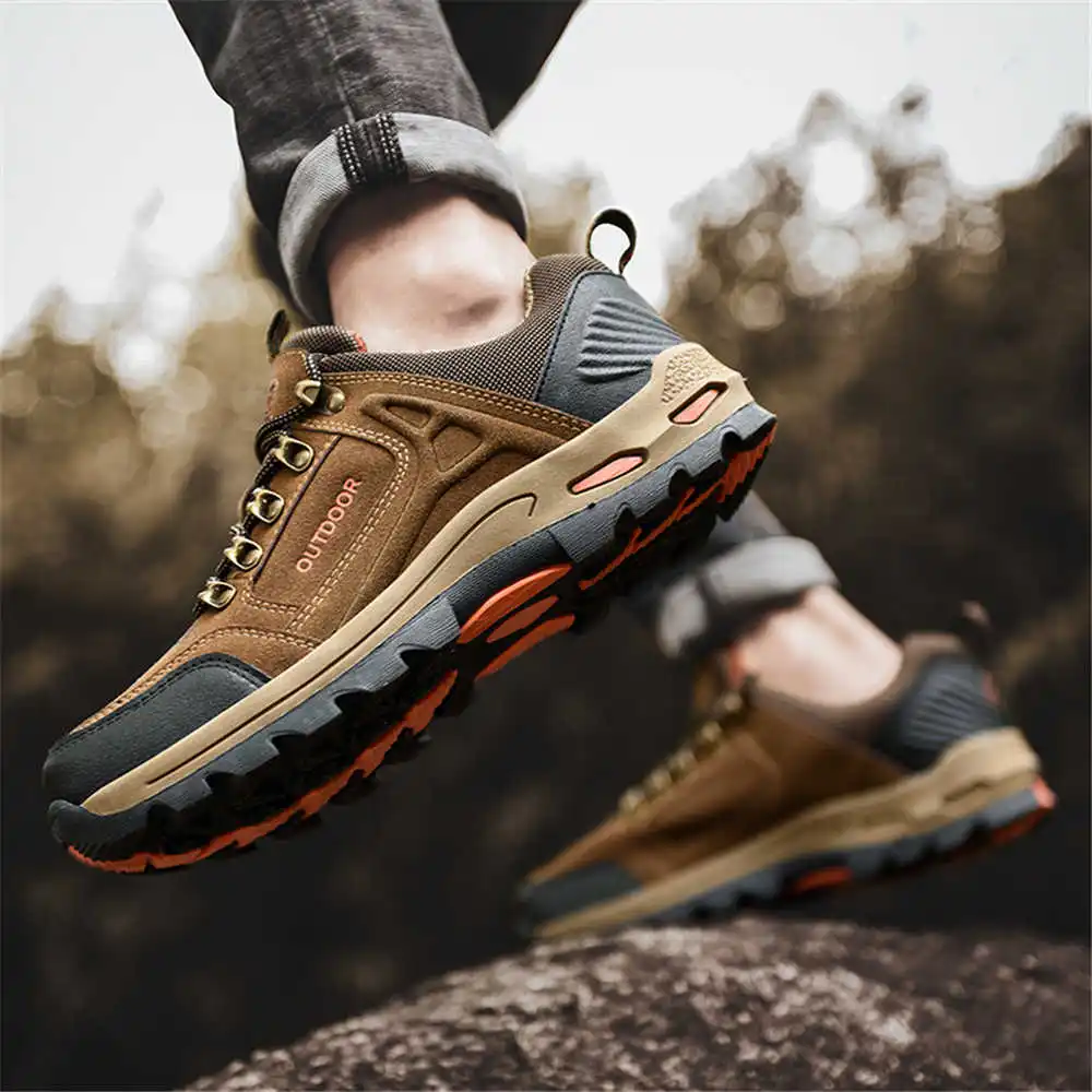 Non-slip Lace Up Hiking Tennis - Men Formal Wear All Black 评论和价格