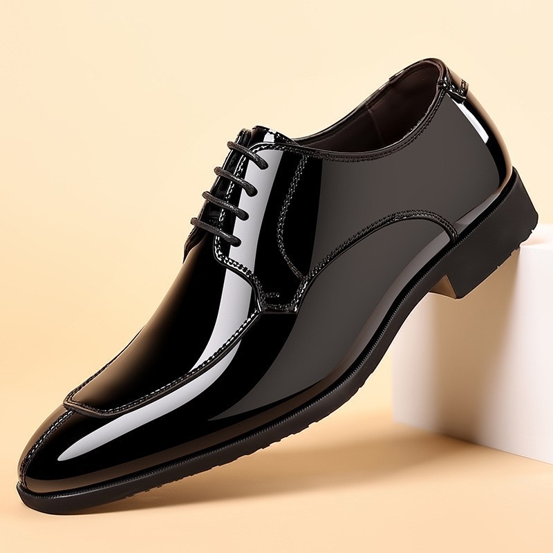 Business Men's Dress Shoes Pat - Patent Leather Oxford 评论和价格