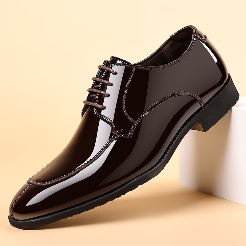 Business Men's Dress Shoes Pat - Patent Leather Oxford 评论和价格