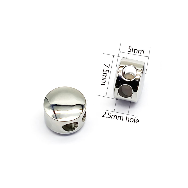 4Pcs Stainless Steel Beads Spa - Patent Leather Oxford 评论和价格