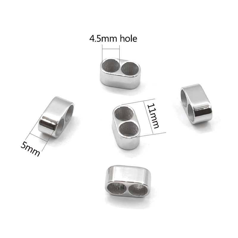 4Pcs Stainless Steel Beads Spa - Patent Leather Oxford 评论和价格