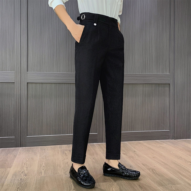 Naples High Waist Straight Pan - Men Formal Wear Top 评论和价格