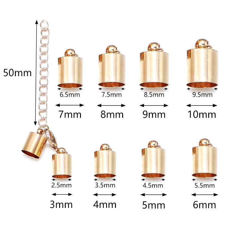 10Sets Leather Cord End Caps W - Patent Leather Oxford 评论和价格
