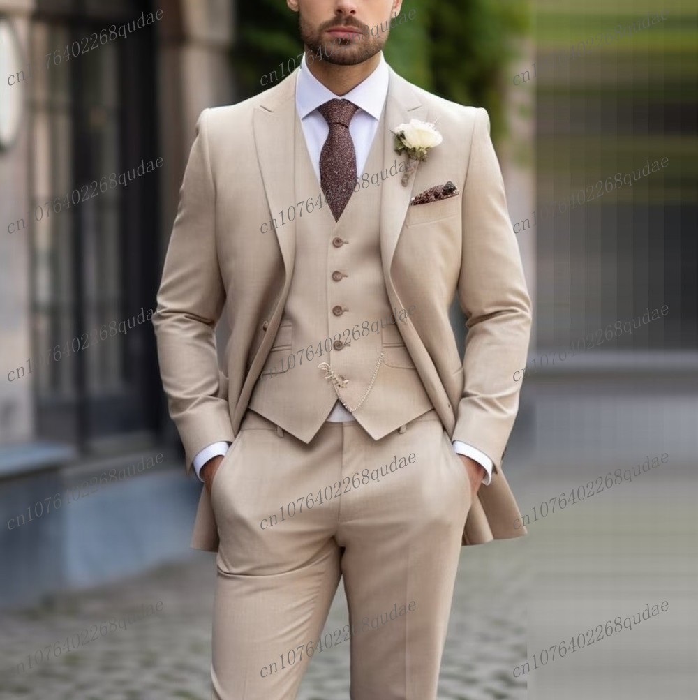 Brown Formal Occasion Men Suit - Formal Wear Jersey For Men 评论和价格