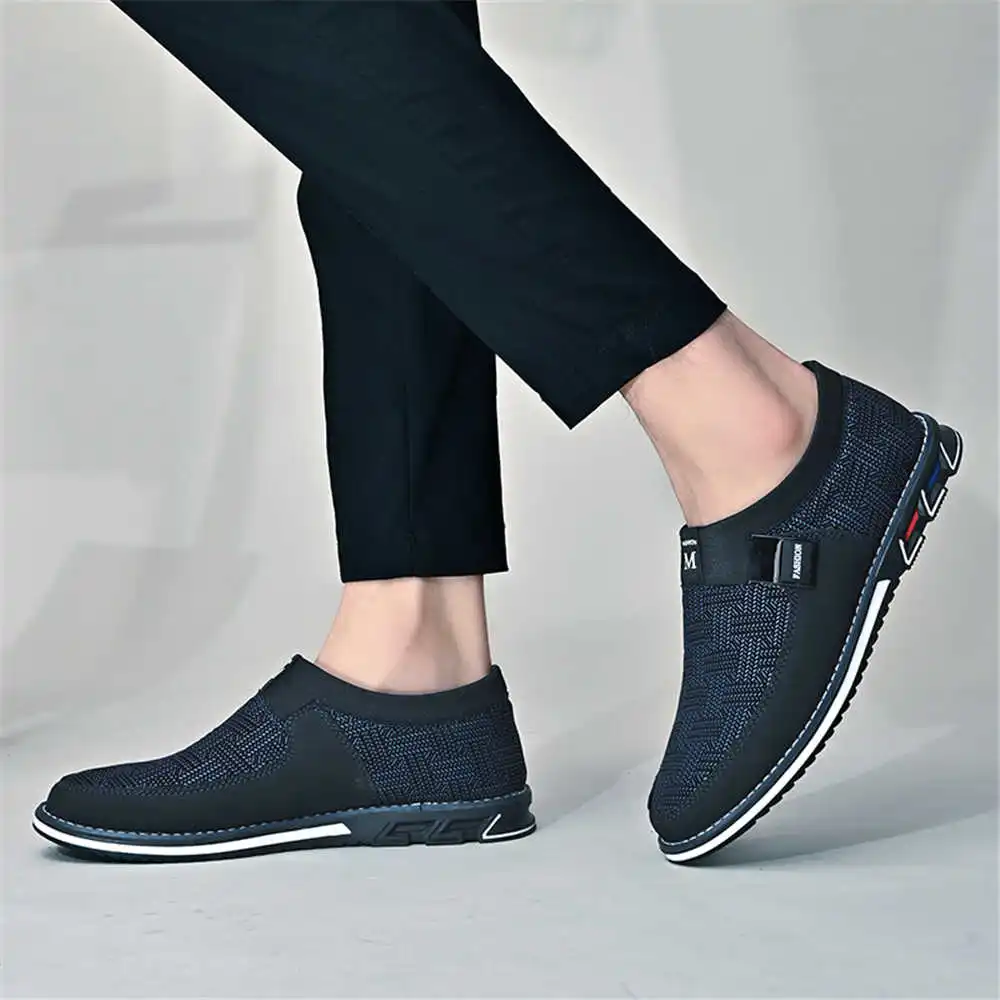 Dark Blue 44-45 Summer Shoes S - Men Formal Wear All Black 评论和价格