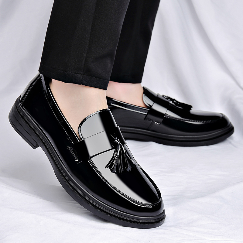 Men's Tassels High Gloss Paten - Patent Leather Oxford 评论和价格