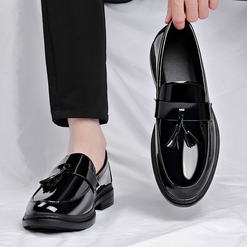 Men's Tassels High Gloss Paten - Patent Leather Oxford 评论和价格