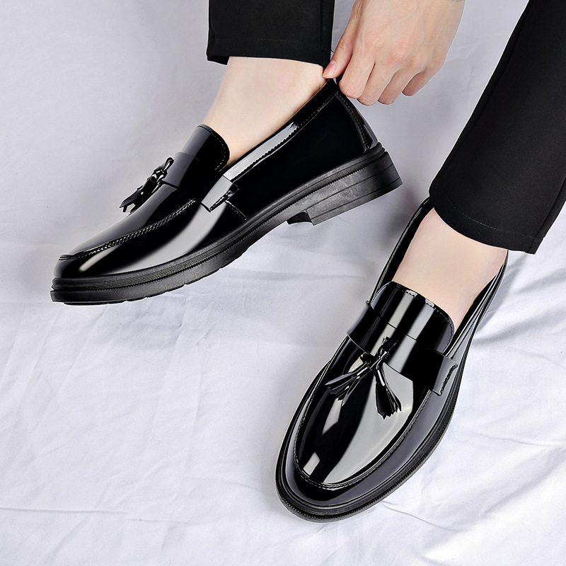 Men's Tassels High Gloss Paten - Patent Leather Oxford 评论和价格