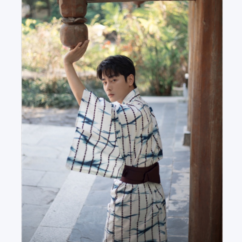 Summer Japanese Men's Traditio - Traditional Japanese Men'S Formal Wear 评论和价格