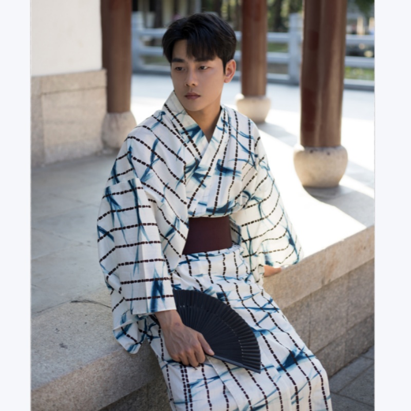 Summer Japanese Men's Traditio - Traditional Japanese Men'S Formal Wear 评论和价格