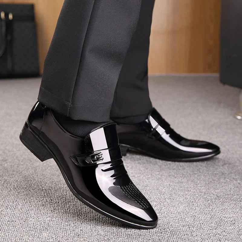 Patent Leather Shoes for Men B - Patent Leather Oxford 评论和价格