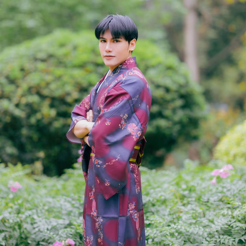 Japanese Ethnic Clothing Kimon - Traditional Japanese Men'S Formal Wear 评论和价格